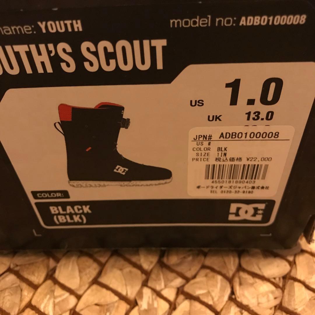 ディーシー　YOUTH'S SCOUT21㌢&バートンBURTON ビンディング