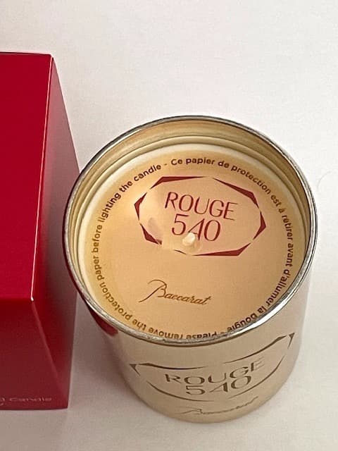【新品】Baccarat バカラ　ルージュ540　パフュームキャンドル　レフィル