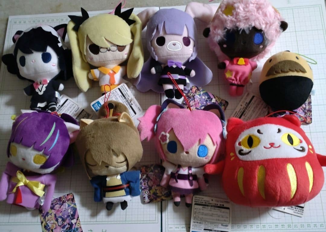 SHOW BY ROCK!!　プラズマジカ＆徒然なる　ぬいぐるみ　全種セット