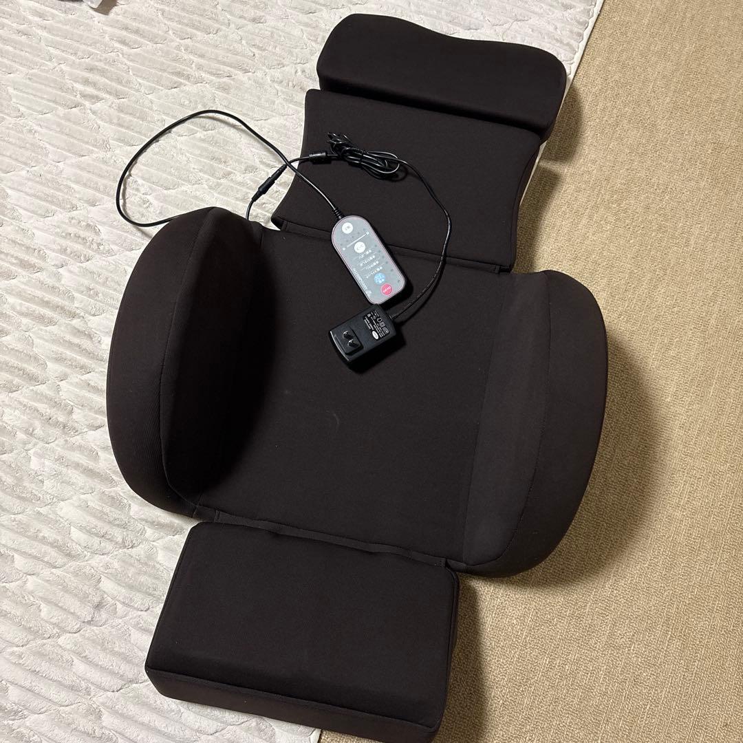 ASHIBISETAI マッサージクッション ブラック