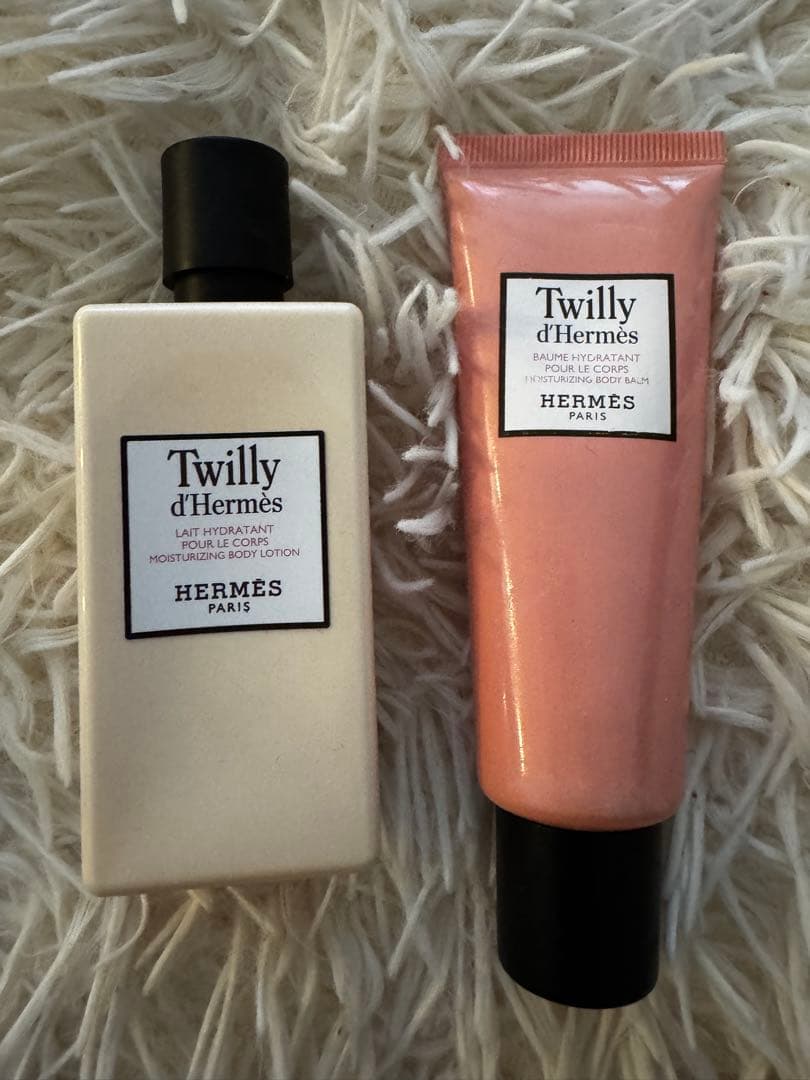 【新品未使用】エルメス　ツイリードゥエルメス　ボディローション &ボディバーム