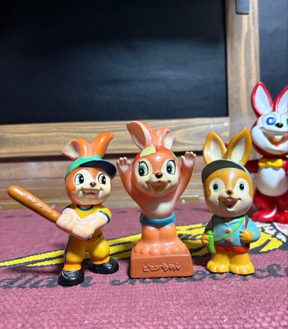 ★エスエス製薬★ピョンちゃん★ソフビ★陶器★素焼き★10匹★