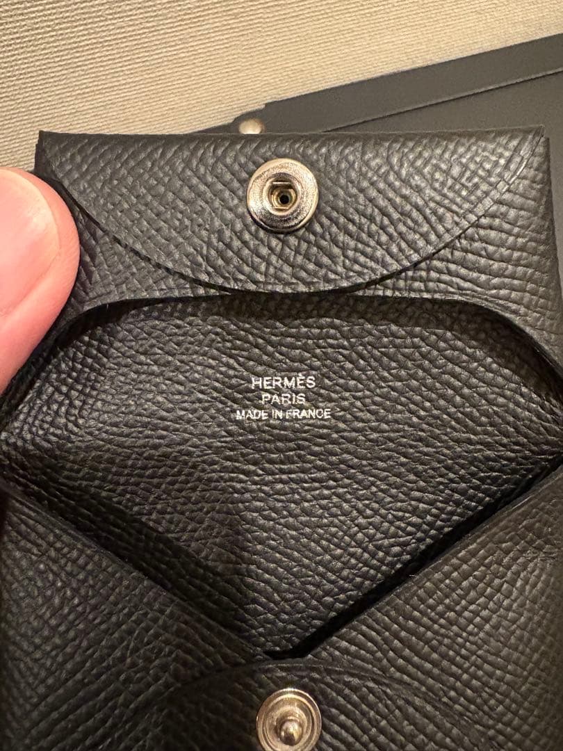 エルメス　バスティア　黒　ブラック