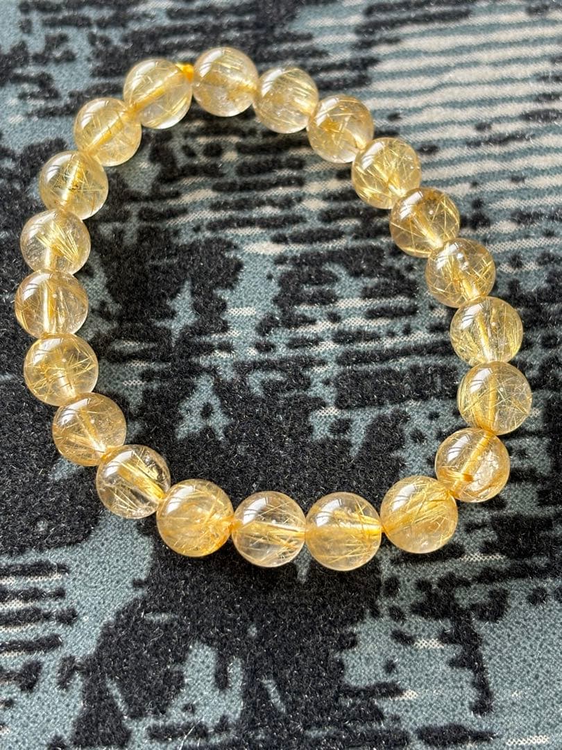 【金運爆上げ！】最強のゴールドルチルクォーツ　限定1本！