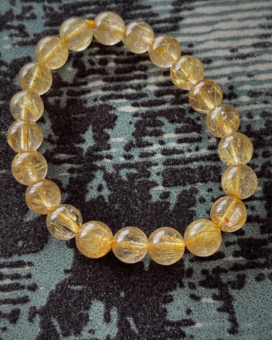 【金運爆上げ！】最強のゴールドルチルクォーツ　限定1本！