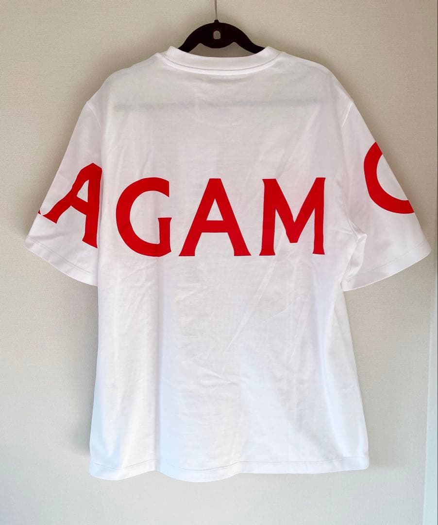 新品★FERRAGAMO★正規品フェラガモ　ロゴTシャツ unisex男女兼用