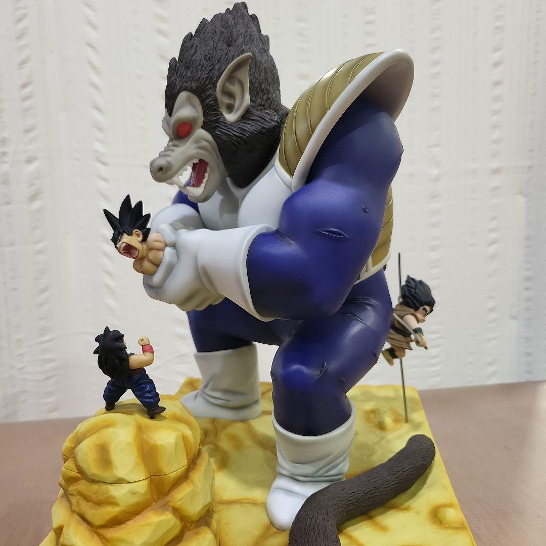 ドラゴンボール ジオラマモデル　大猿ベジータ　シッポ斬りVer