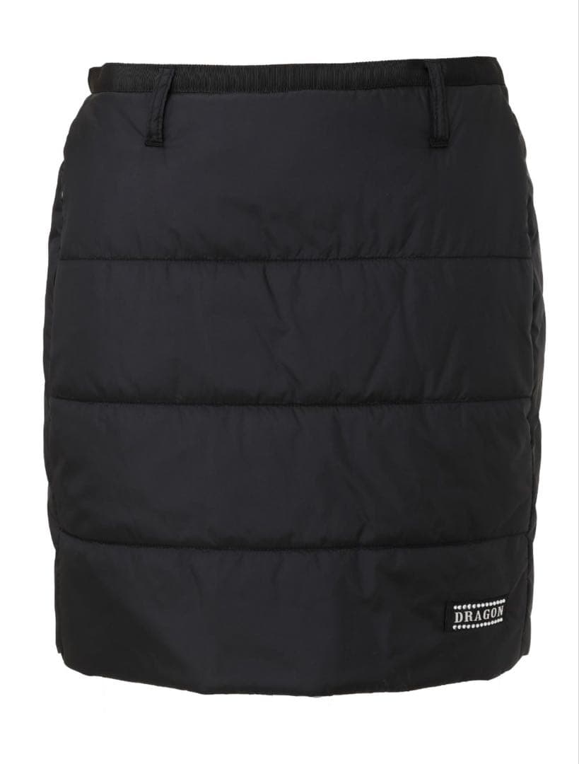 新品未使用ダンスウィズドラゴン 中綿キルトスカートゴルフダウンスカート Mサイズ