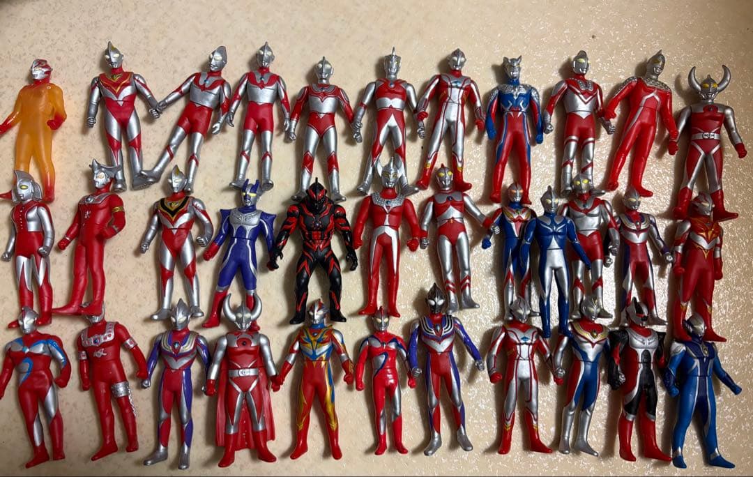 食玩　ウルトラマンソフビ　多数セット