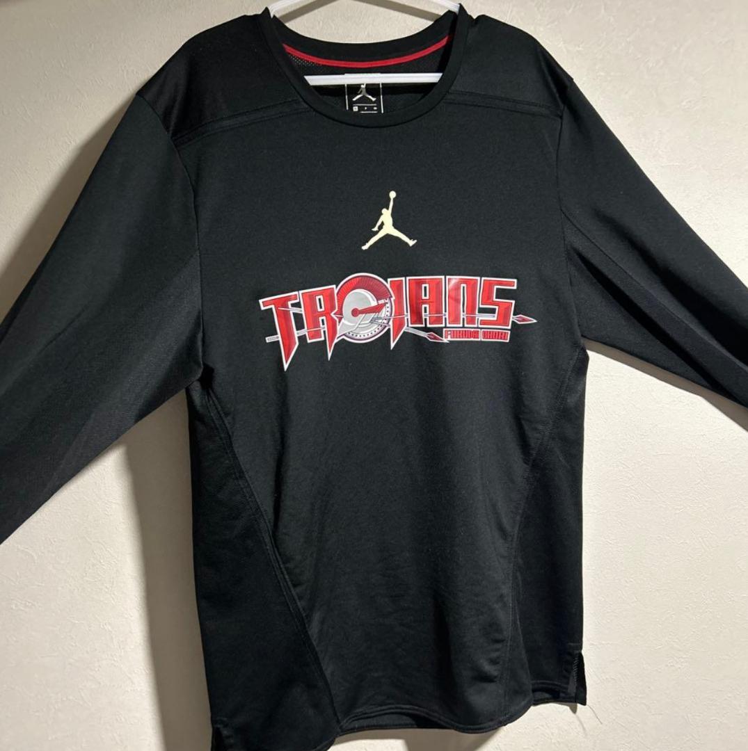 福大大濠 TROJANS　ロンT sサイズ　ジョーダン