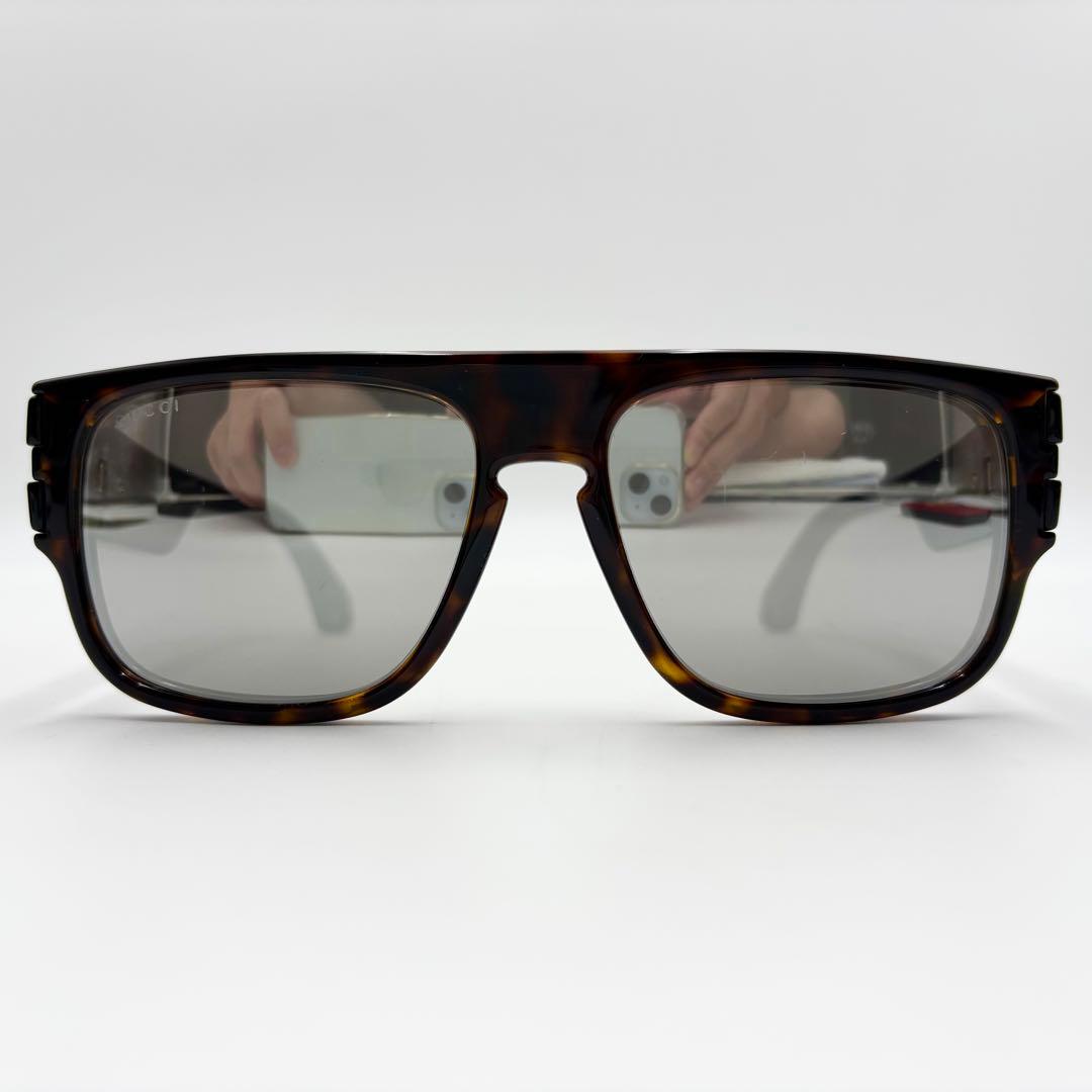 新品未使用 GUCCI グッチ サングラス サイドロゴ GG0664S