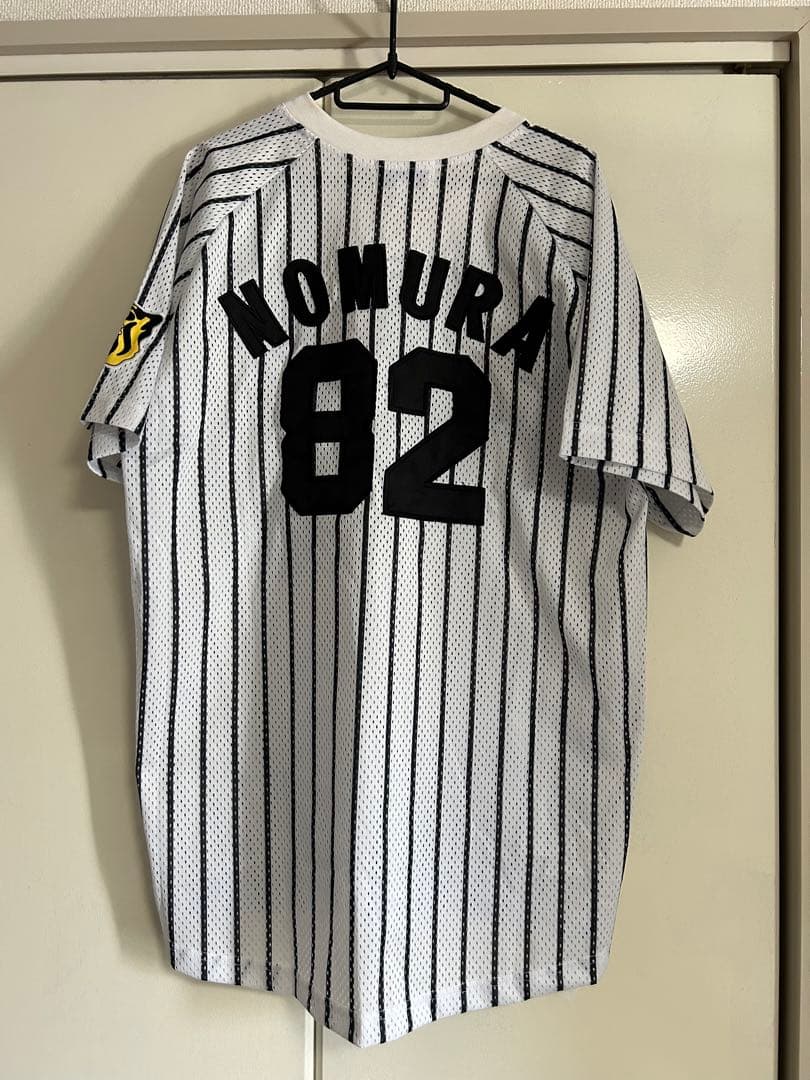 当時物　阪神タイガース　野村監督　背番号82 未使用ユニフォームLL tシャツ