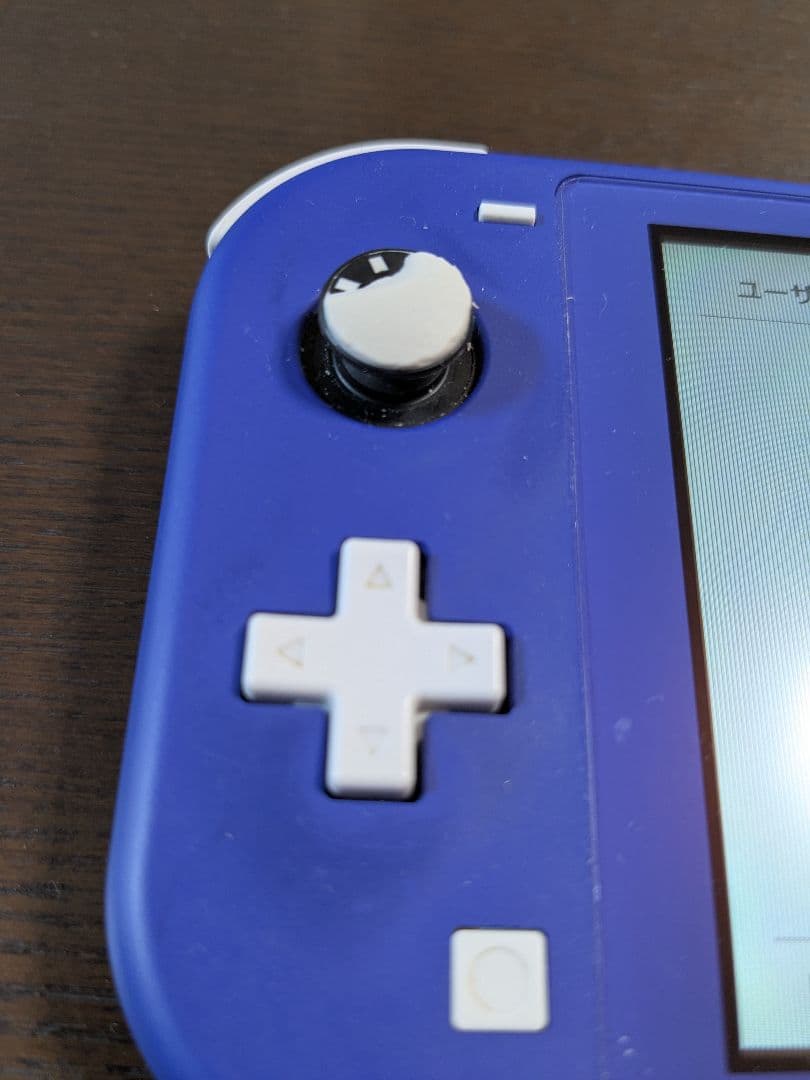 Nintendo Switch Lite 青 本体 ジャンク ACアダプター付き