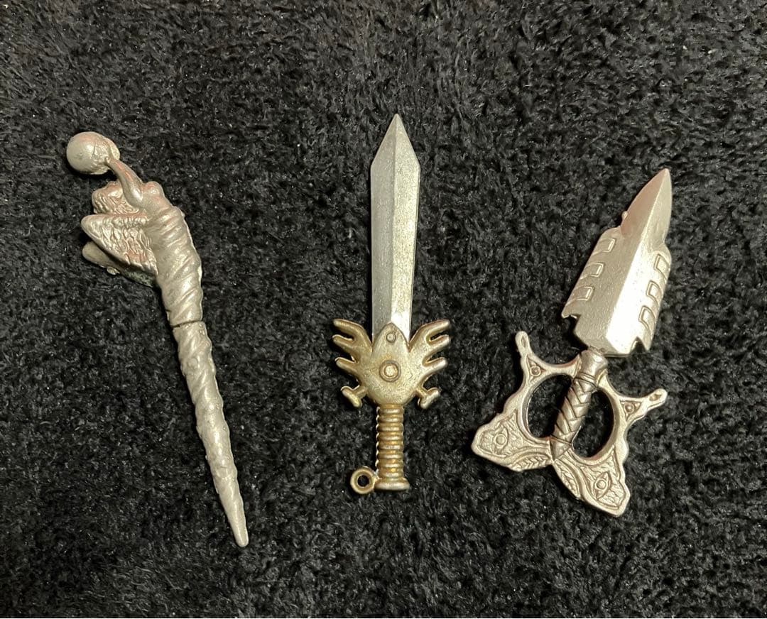 レア 80〜90年代 当時物 ドラクエ ガチャ ロトの剣 祝福の杖 毒牙のナイフ