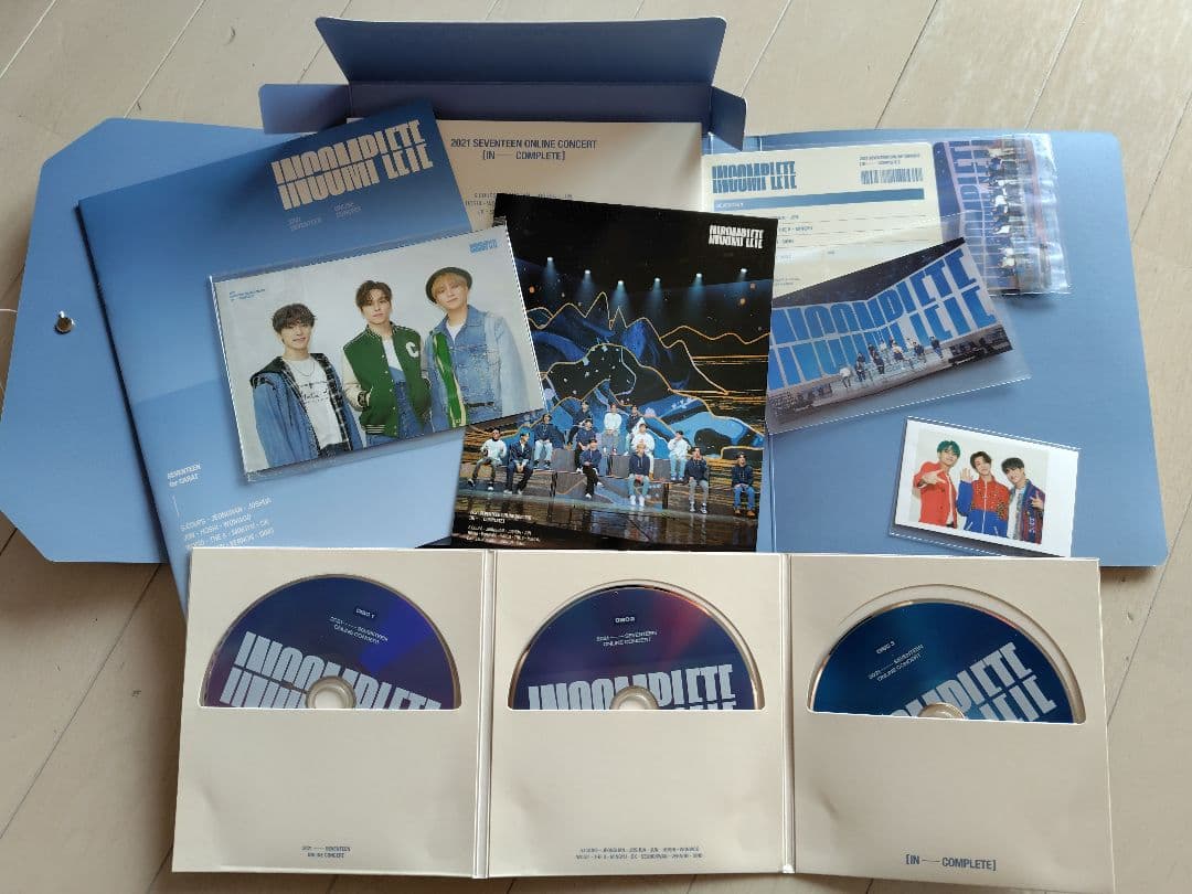 SEVENTEEN incomplete DVD 日本語字幕 ディスク未再生