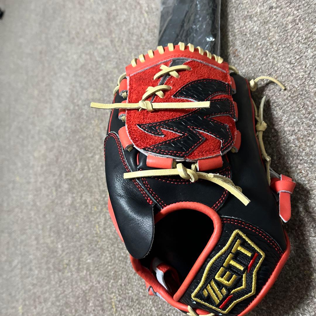 古着マン　ZETT 軟式グローブ PROSTATAS プロステイタス袋付き