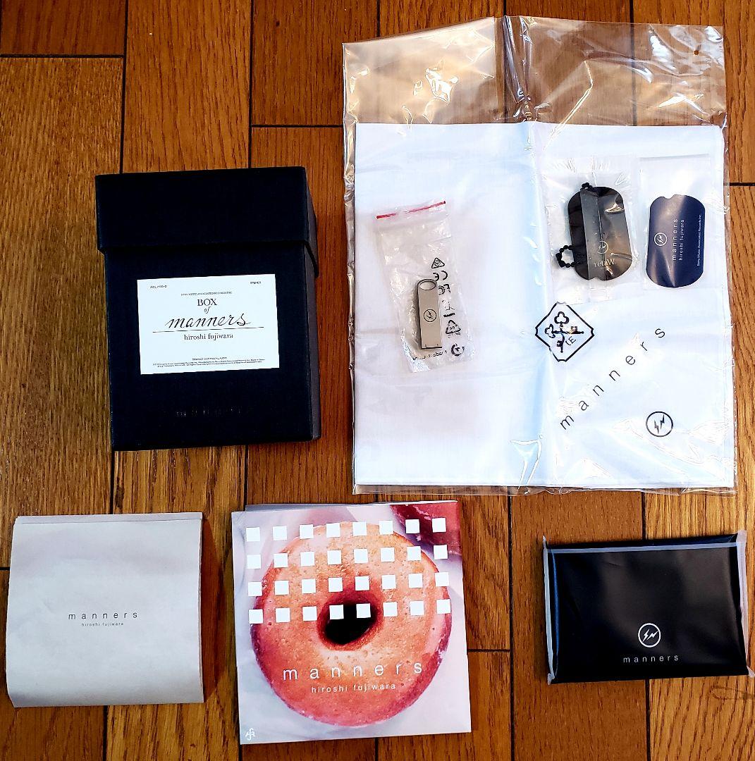 ★激レア・初回生産限定版★ “box of manners” 藤原ヒロシ