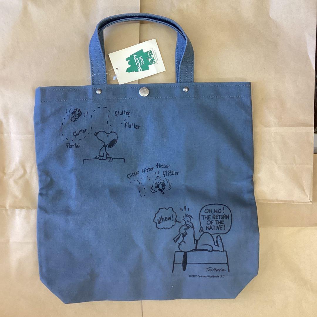 snoopy 一澤信三郎帆布バッグとエコバッグセット