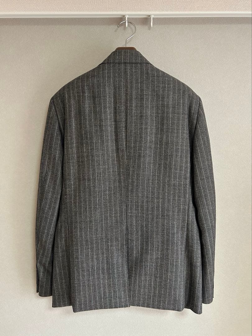 【SG様】ONLY グレー ストライプ 3Pビジネススーツ