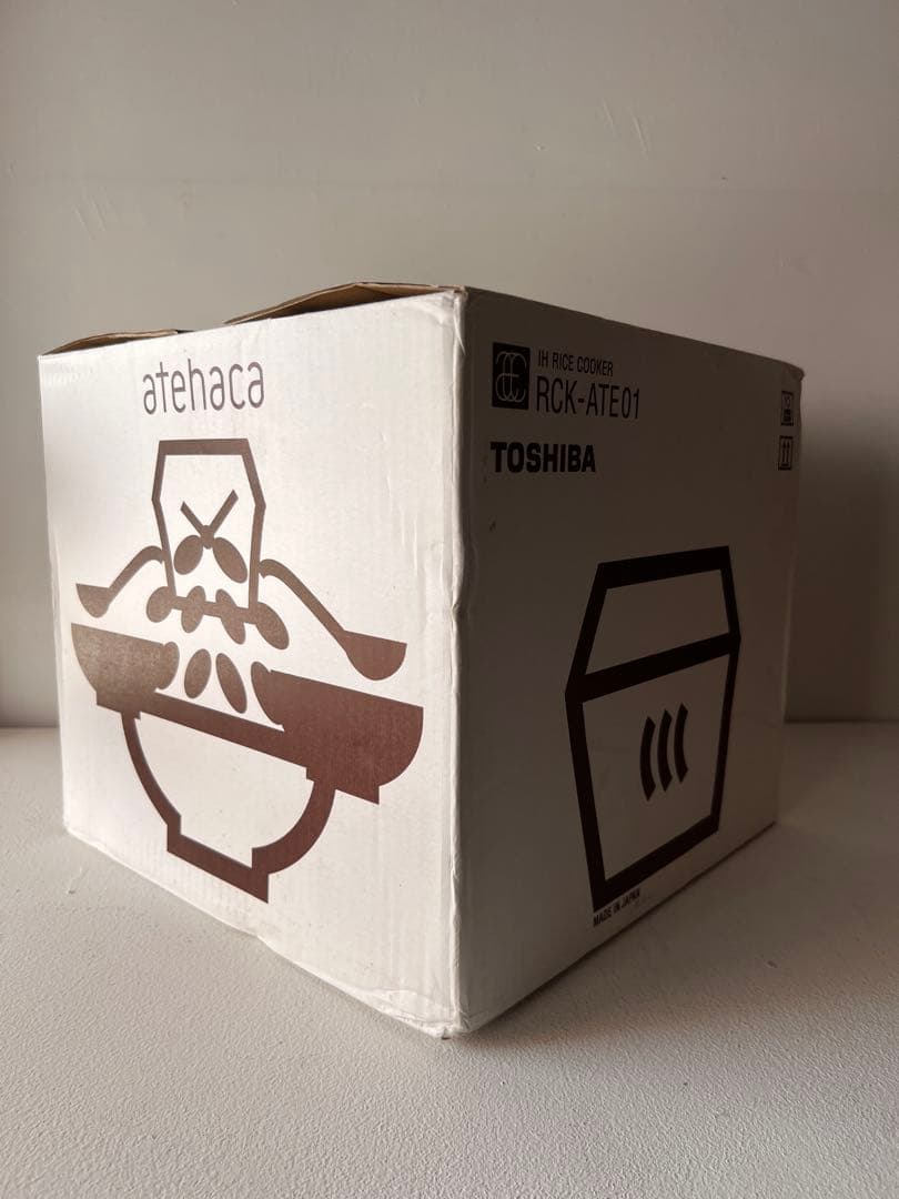 未使用品！TOSHIBA炊飯器 アテハカ RCK-ATE01 atehaca