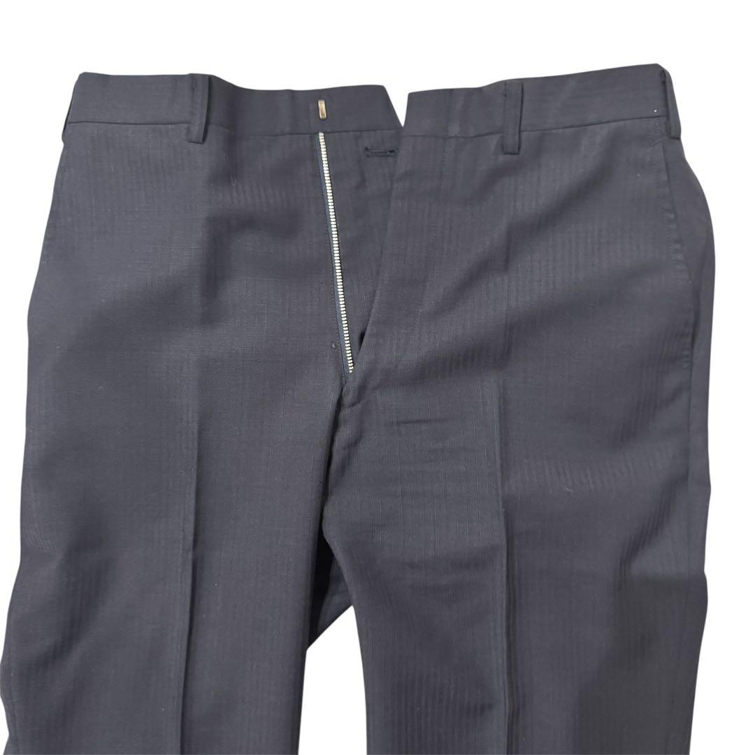 【美品】　Burberry スーツ　セットアップ　ネイビー モヘア　ストライプ