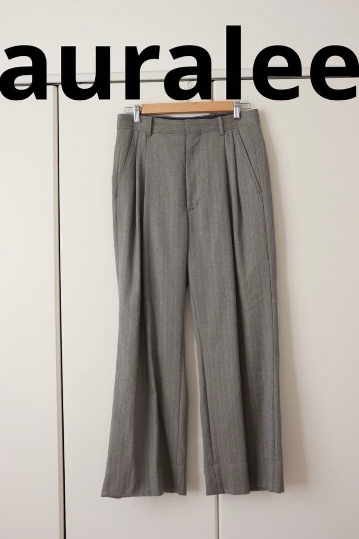 auralee パンツ スラックス　comoli maatee