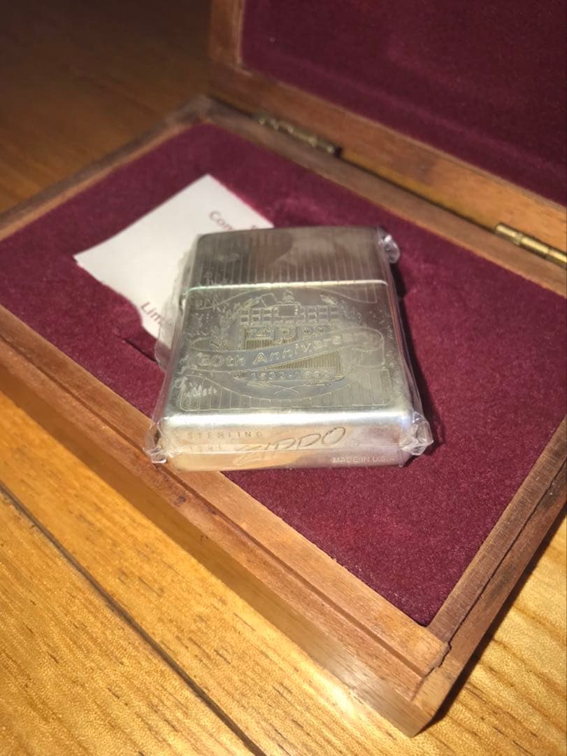 1日迄限定希少!ZIPPO 60th アニバーサリー限定2500 スターリング