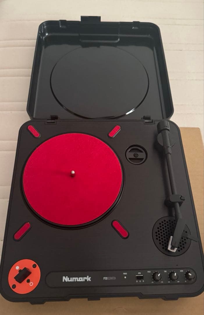 PT-01 Numark スクラッチ ハンディー ターンテーブル DJ レコード