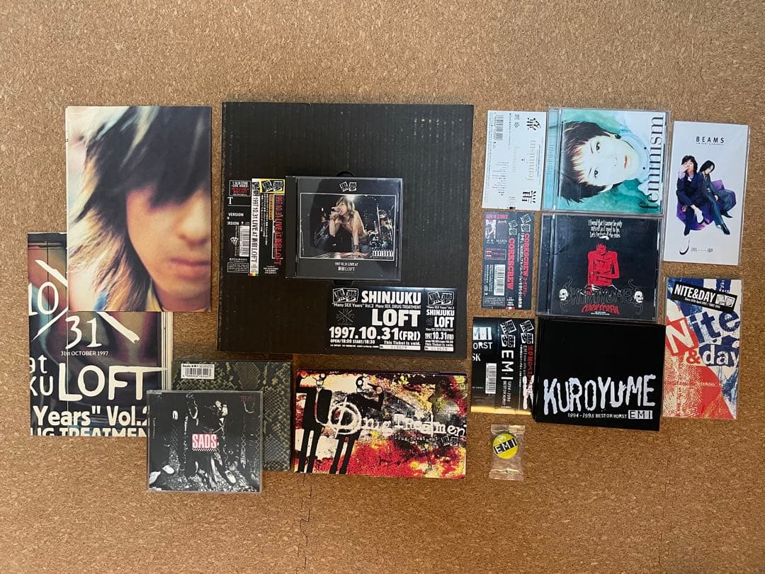 黒夢SADS LIVE AT 新宿LOFT 限定版などCD9枚セット　清春