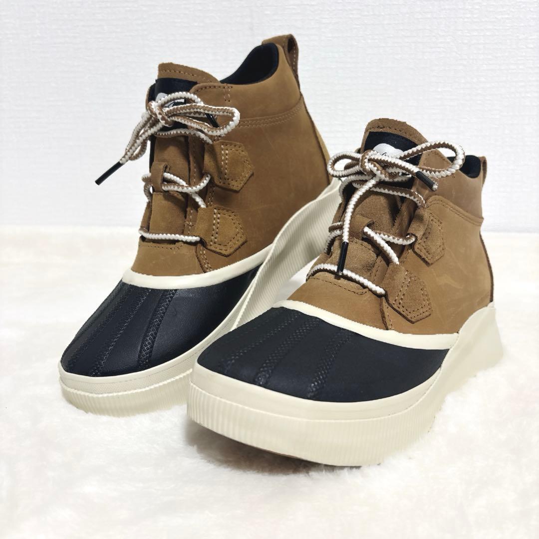 【美品】SOREL ソレル アウトアンドアバウト４　防水　ブーツ　25cm