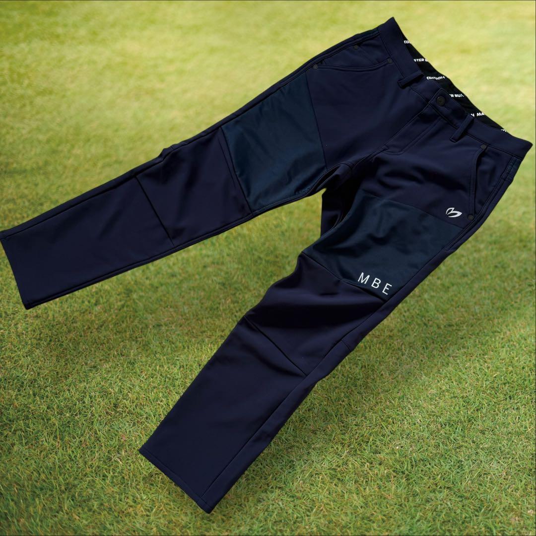 裏起毛　マスターバニー　パンツ　3 S ネイビー　黒　紺　暖パン　ウォームパンツ