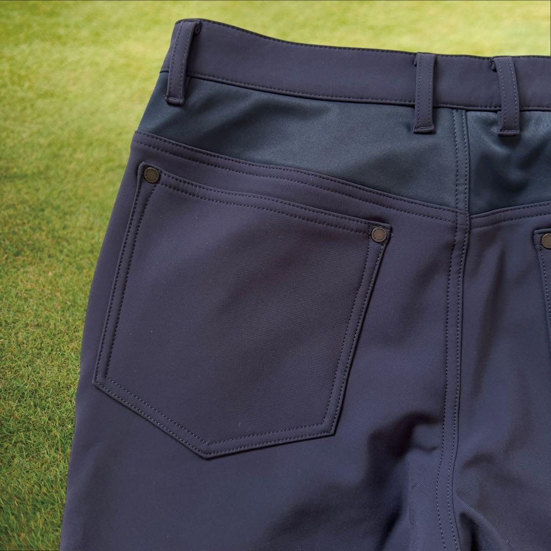 裏起毛　マスターバニー　パンツ　3 S ネイビー　黒　紺　暖パン　ウォームパンツ