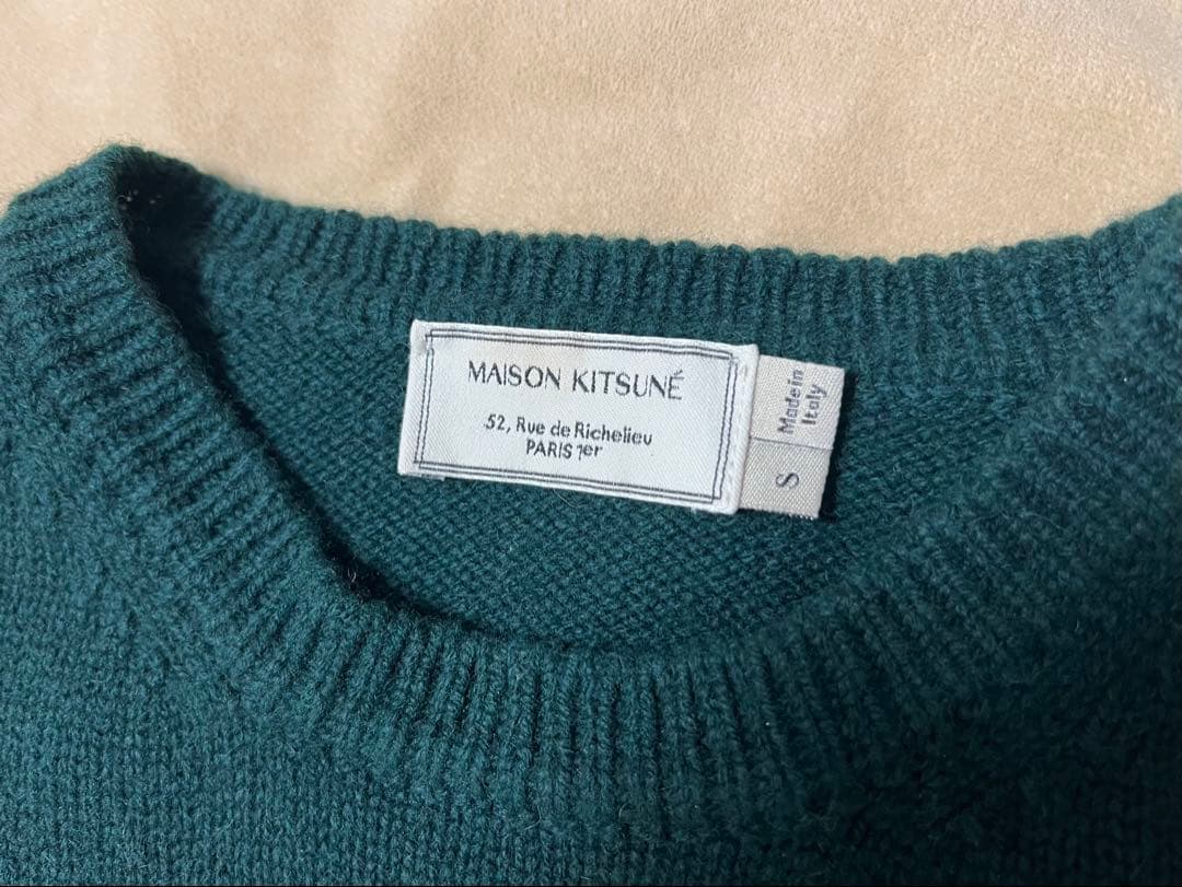 MAISON KITSUNÉ キツネニット S ユニセックス