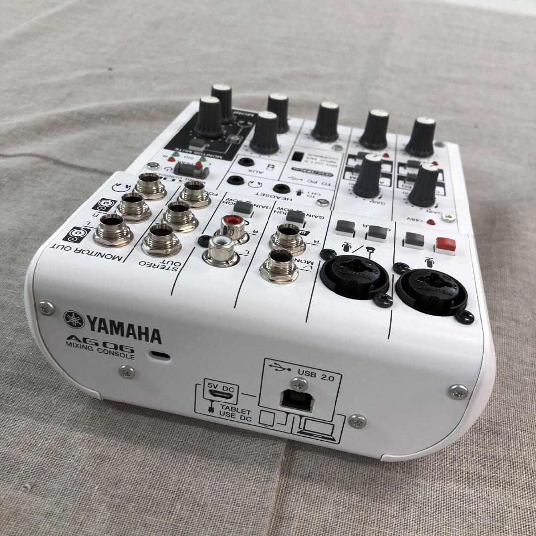 h*n様 YAMAHA AG06 ウェブキャスティングミキサー (ヤマハ)