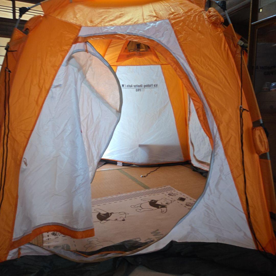 ワカサギ釣り用テント