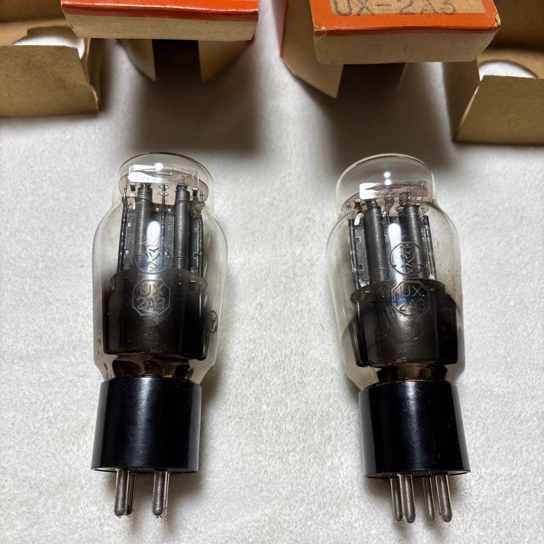 蘭知亜マツダ　UX-2A3 真空管 2個セット