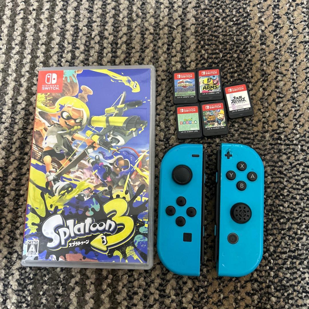スプラトゥーン3 スマブラ、どうぶつの森、その他、ソフトセット