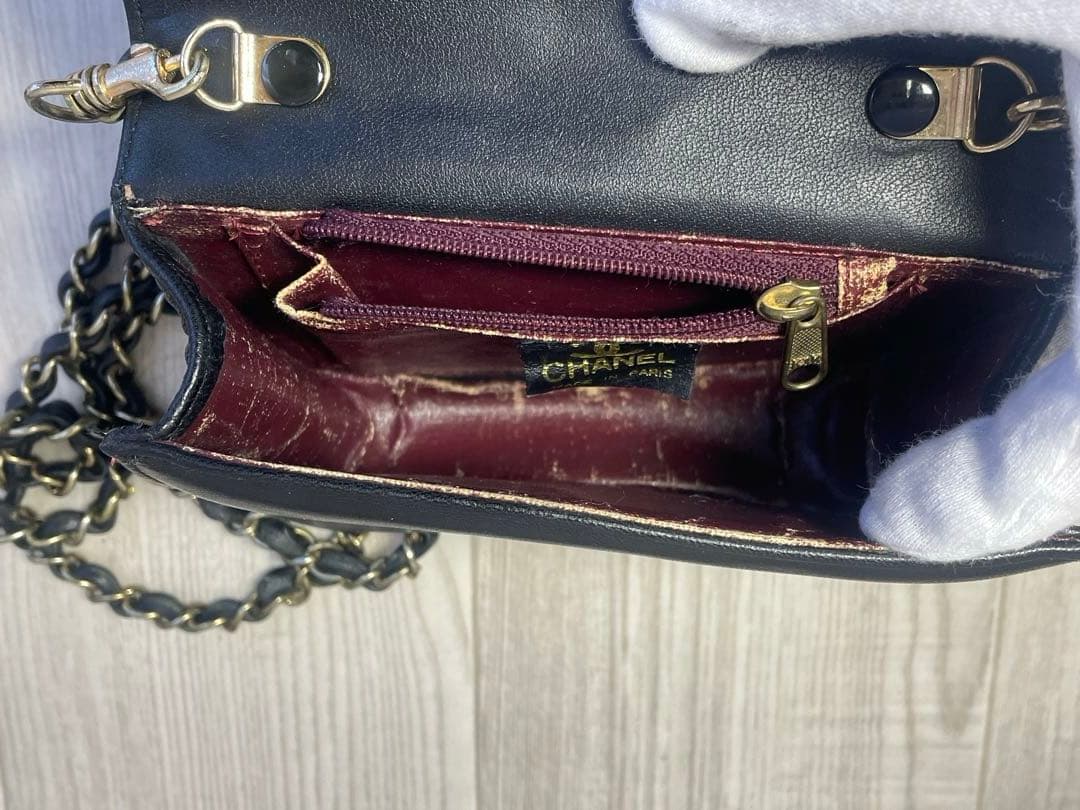 CHANEL キルティング ショルダーバッグ　マトラッセ チェーンショルダー