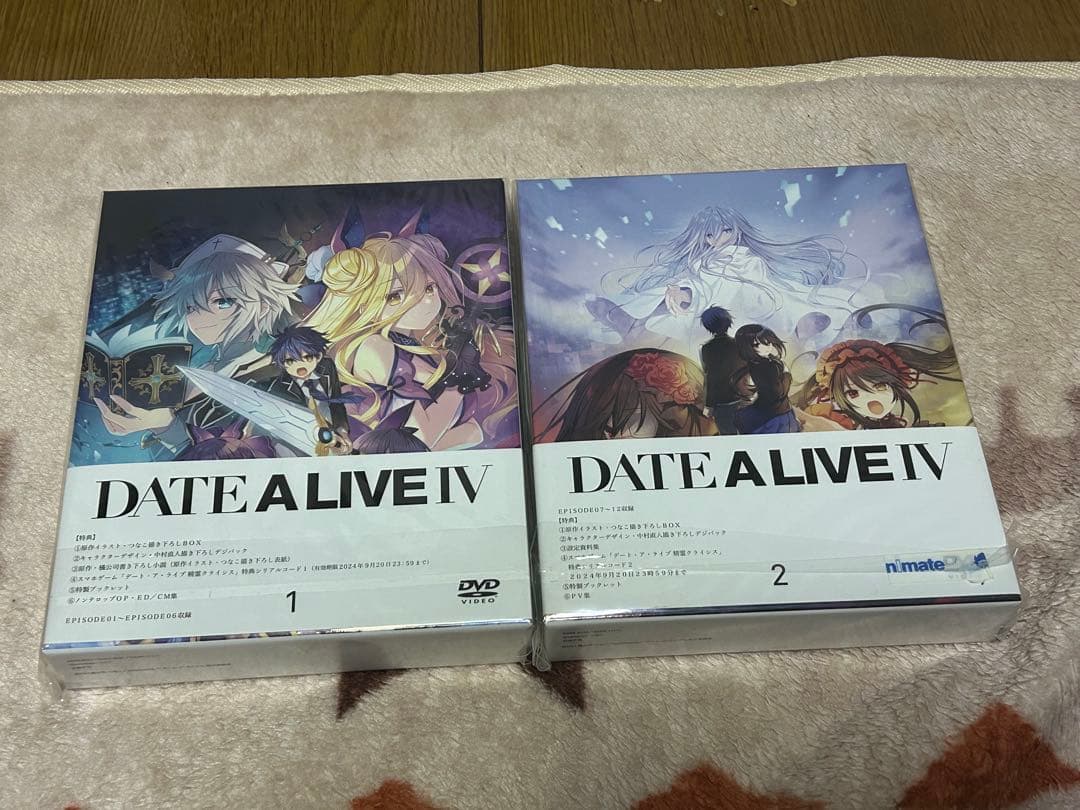デート・ア・ライブIV DVDセット 1・2巻