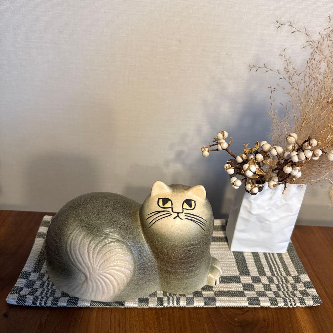 新品レア　グレー　Lisa Larsonマイ