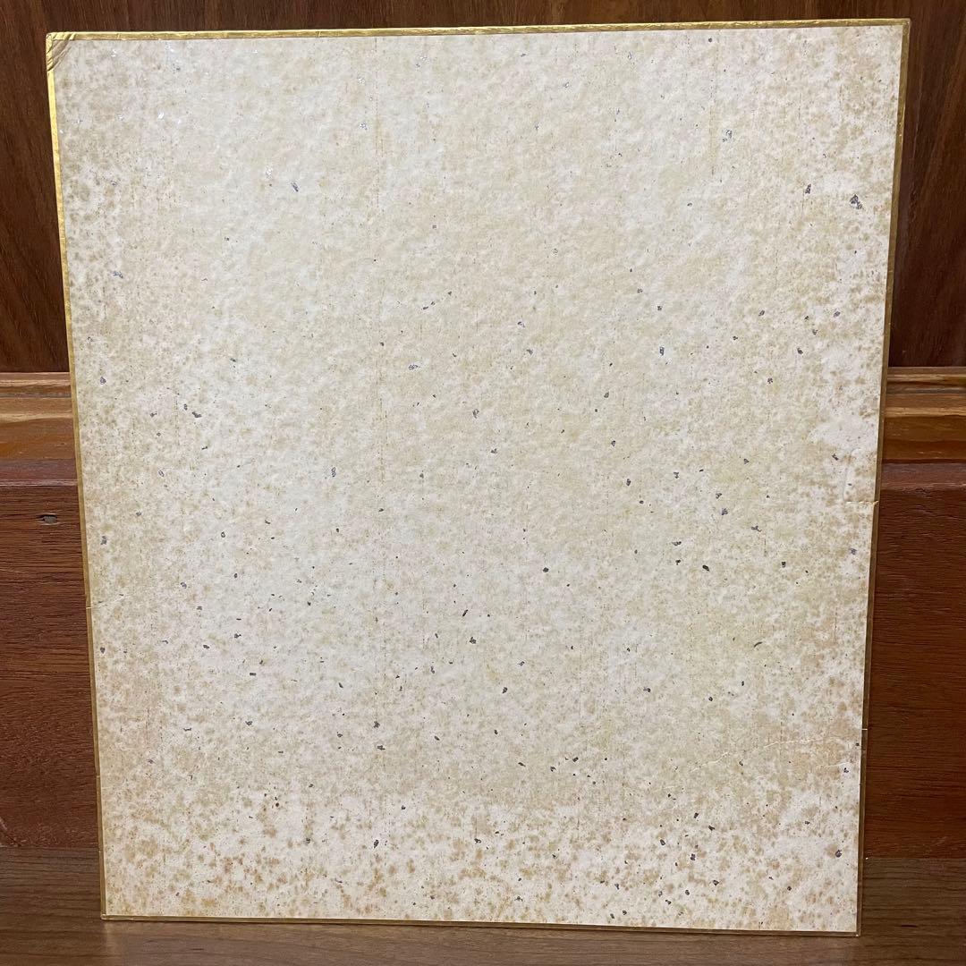 ピンクレディ直筆サイン色紙　額付