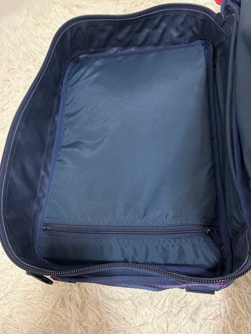 美品BRIEFING BEAMS PLUS / 別注 3WAY BAG NAVY