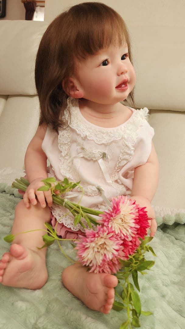 本物みたいな赤ちゃん人形☆Teegan リボーンドール