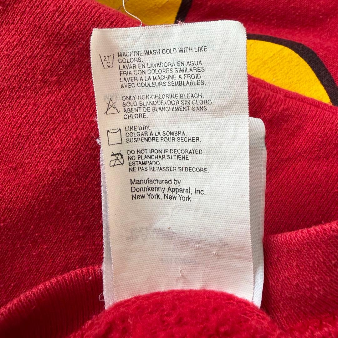 古着 90年代 ミッキーマウス おすわり　キャラクタースウェットトレーナー