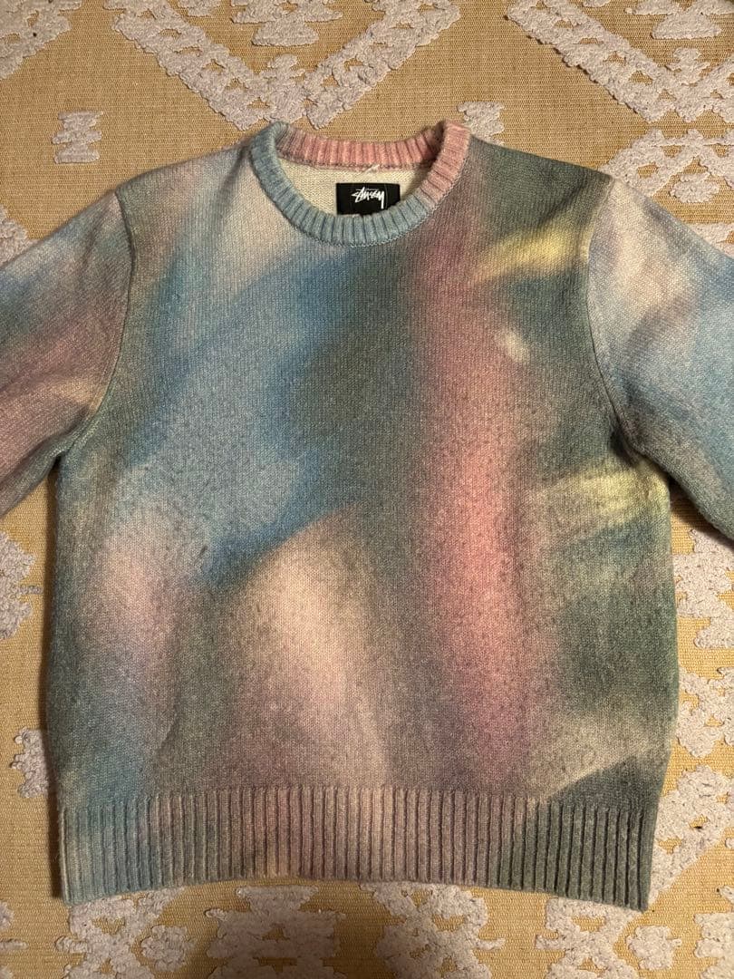 トップス stussy 21aw motion sweater S