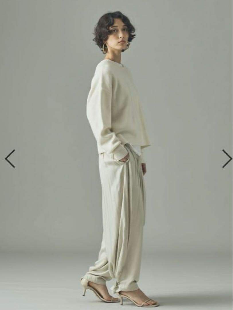 【美品✨】Curensology サテンタックパンツ