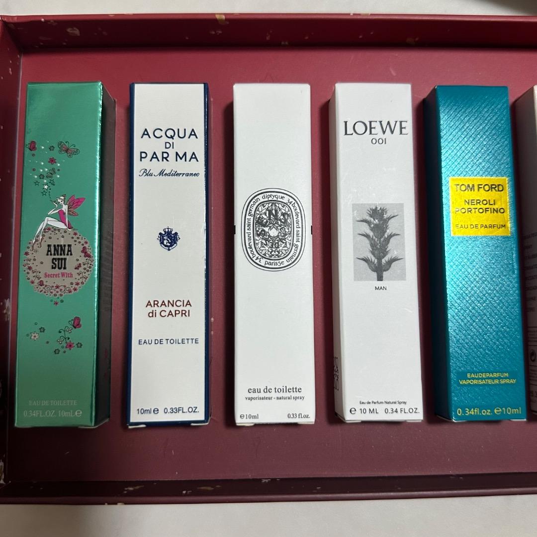 サンプルミニ香水 アソートボックスセット 新品未使用 上海免税店購入品