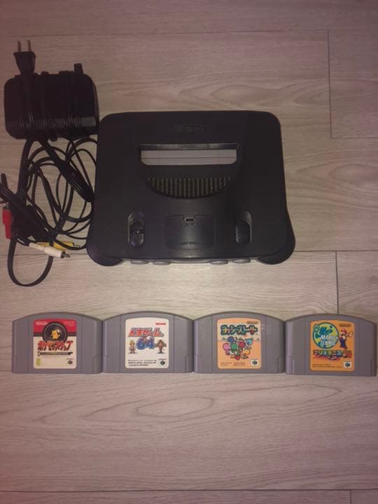 ニンテンドー64 本体&ソフト4本