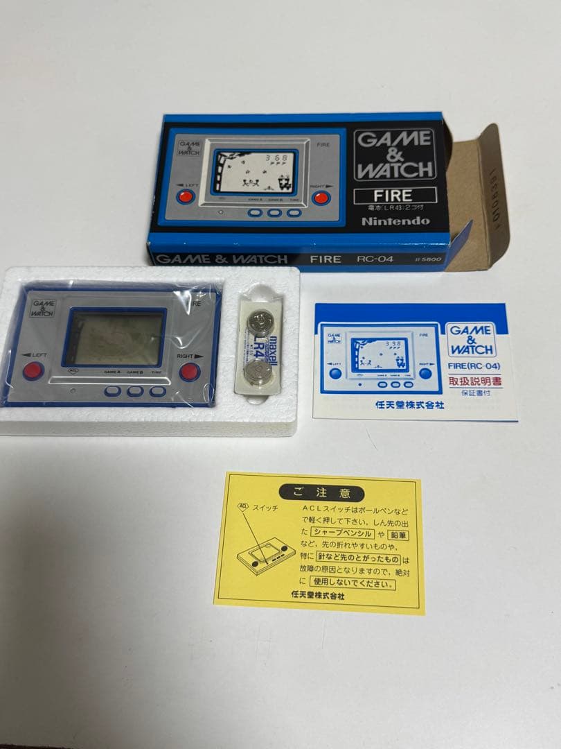 ゲーム&ウォッチ 4種セット