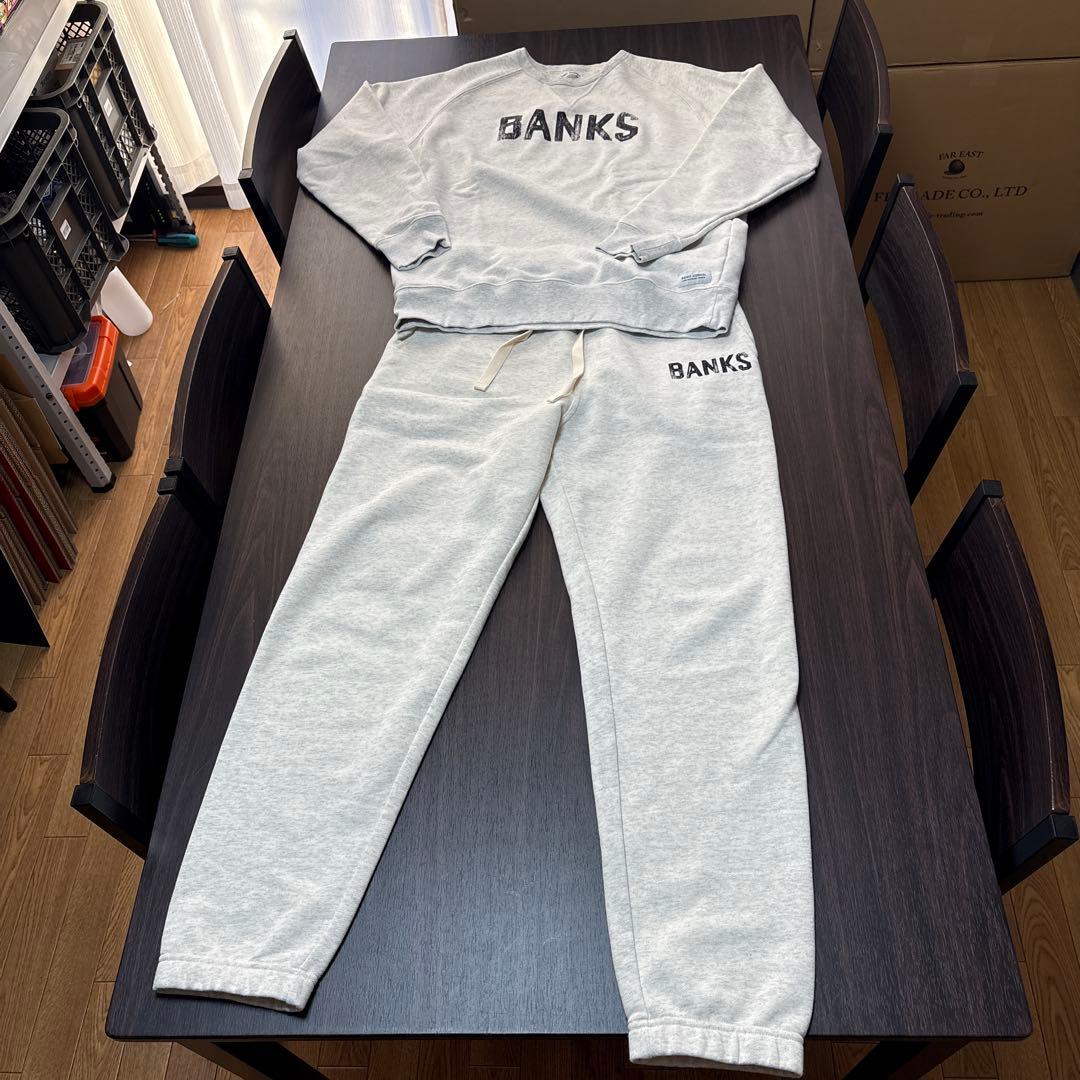 BANKS スウェット セットアップ